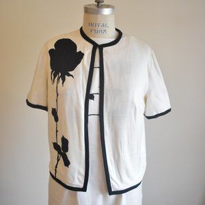 Vintage dress and jacket ensemble